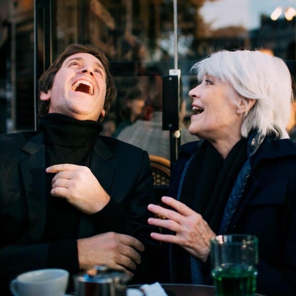 Françoise Hardy et Thomas Dutronc sur Instagram. Le 19 juin 2021.