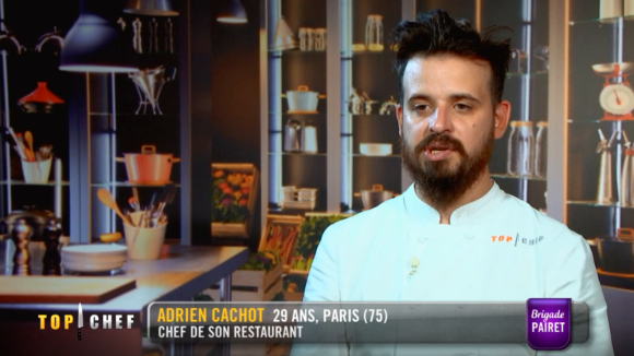 Adrien dans "Top Chef" mercredi 11 mars 2020 sur M6.
