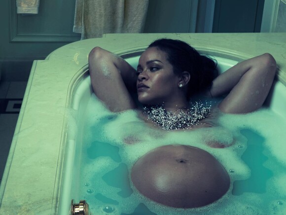 Rihanna dans le magazine "Vogue".