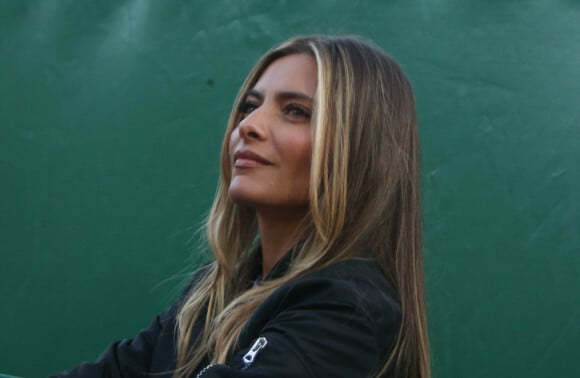 Sophia Thomalla, la compagne d'Alexander Zverev - 115ème édition du tournoi de tennis Rolex Monte-Carlo Masters à Roquebrune-Cap-Martin le 13 avril 2022.
