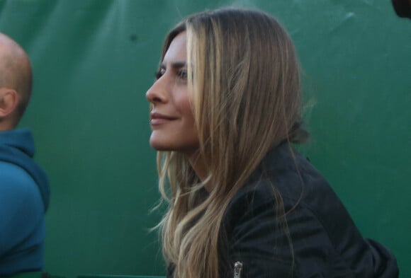 Sophia Thomalla, la compagne d'Alexander Zverev - 115ème édition du tournoi de tennis Rolex Monte-Carlo Masters à Roquebrune-Cap-Martin le 13 avril 2022.