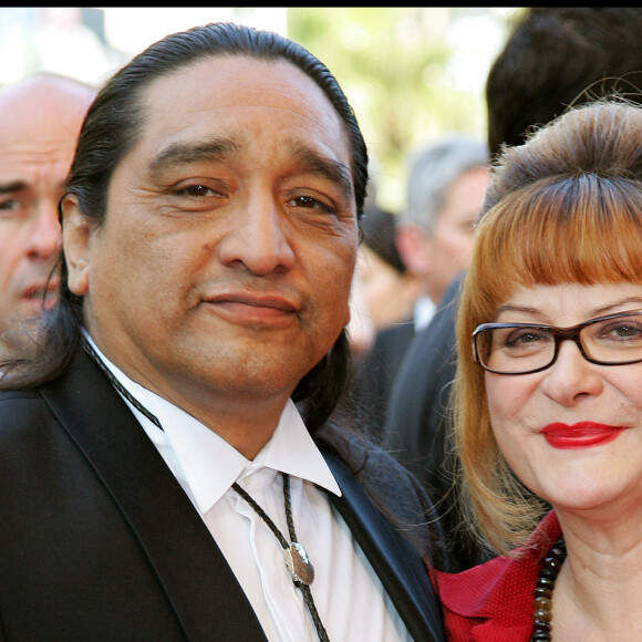 Josiane Balasko et George Aguilar - montée des marches du 60ème Festival de Cannes en 2007 © Guilaume Gaffiot / Bestimage