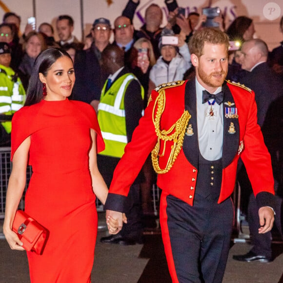 Le prince Harry, duc de Sussex, et Meghan Markle, duchesse de Sussex assistent au festival de musique de Mountbatten au Royal Albert Hall de Londres, Royaume Uni.