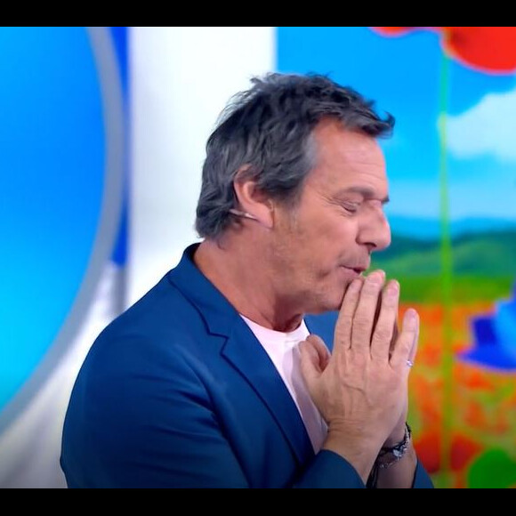 Jean-Luc Reichmann ému face à Michel Fugain pour évoquer son papa, mort en 2016 - "12 Coups de midi", le 15 avril 2022 sur TF1