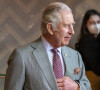 Le prince Charles, prince de Galles, visite l'aire de repos "Tebay Services" à Cumbria à l'occasion de son 50 ème anniversaire, le 6 avril 2022. 