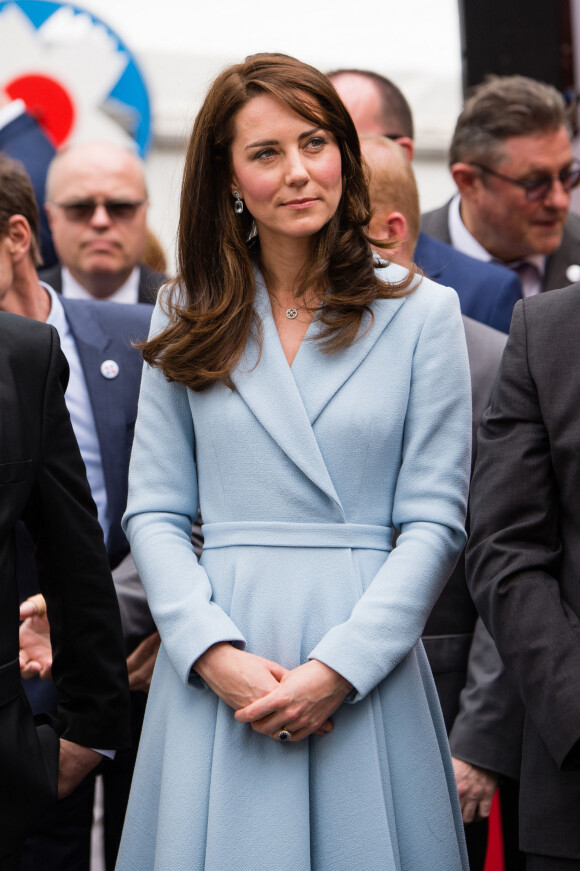 Catherine (Kate) Middleton, duchesse de Cambridge - Catherine Kate Middleton, la duchesse de Cambridge en visite au Luxembourg, le 11 mai 2017.