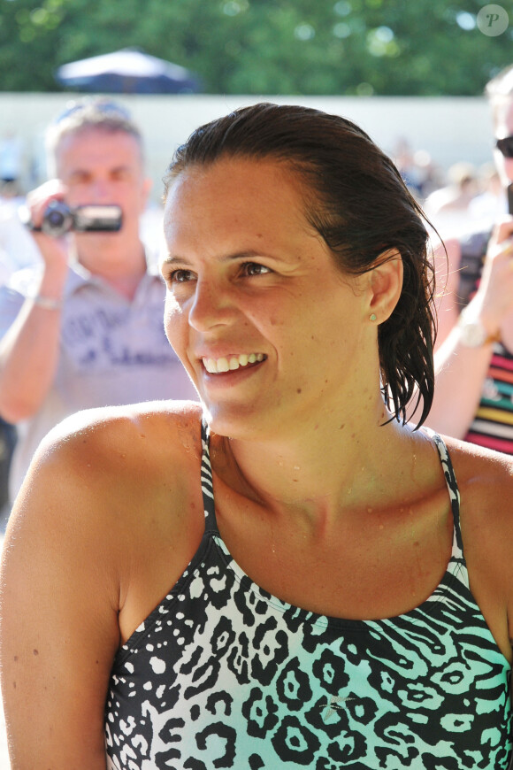 Laure Manaudou replonge pour le 8ème meeting de natation de Carcassonne 