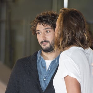 Laure Manaudou et son compagnon Jérémy Frérot - Arrivées à la 17ème cérémonie des NRJ Music Awards 2015 au Palais des Festivals à Cannes, le 7 novembre 2015. 