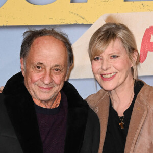 Chantal Ladesou et son mari Michel Ansault - Avant-première du film "Super-héros malgré lui" au cinéma Le Grand Rex à Paris le 31 janvier 2022. © Coadic Guirec/Bestimage