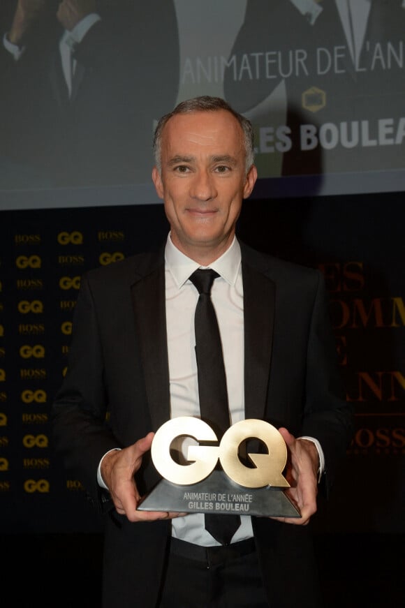 Gilles Bouleau lors de la soirée "L'homme de l'année GQ 2014" au Musée d'Orsay, à Paris le 19 novembre 2014.