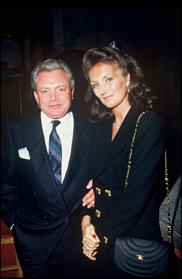 Jacques Martin et sa femme Cécilia assistent au concert de Charles Trenet.