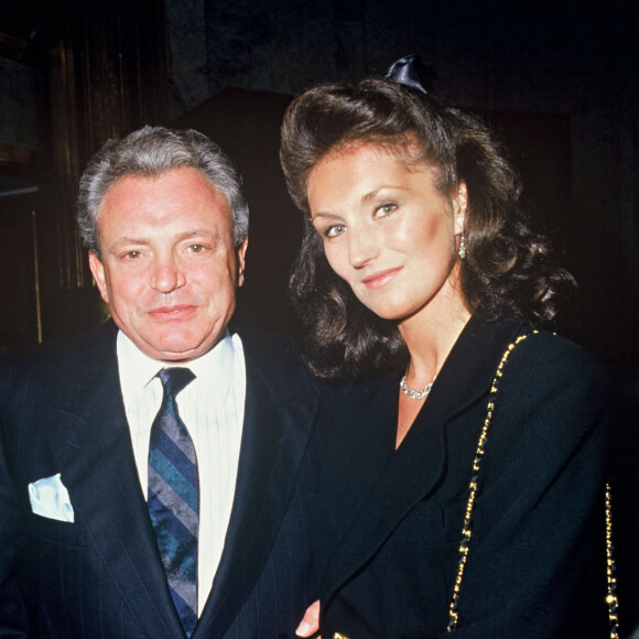 Jacques Martin et sa femme Cécilia assistent au concert de Charles Trenet.