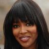 Naomi Campbell prépare son défilé de mode en soutien à Haïti à Londres le 25 janvier 2010