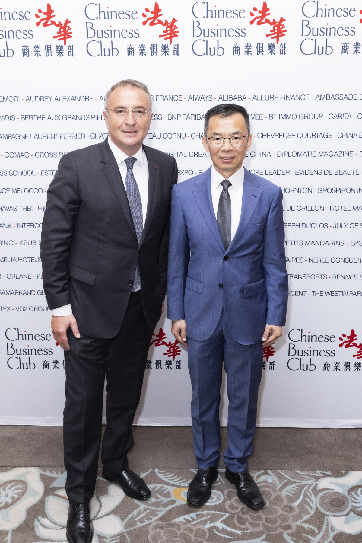 Photo Marc Antoine Jamet Lvmh Shaye Lu Ambassadeur De Chine D Jeuner Du Chinese