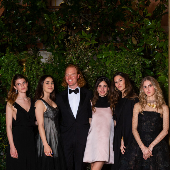 Ginevra Bulgari;Virginia Valsecchi;Costanza Beccari;Carolina Beccari - Photocall de la soirée de gala "Dior et Venetian Heritage" à l'opéra La Fenice à Venise, dans le cadre de l'ouverture de la 59 ème Biennale d'art contemporain, le 23 avril 2022. 
