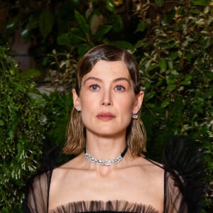 Rosamund Pike - Photocall de la soirée de gala "Dior et Venetian Heritage" à l'opéra La Fenice à Venise, dans le cadre de l'ouverture de la 59 ème Biennale d'art contemporain, le 23 avril 2022. 