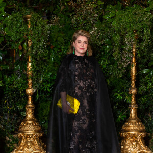 Catherine Deneuve - Photocall de la soirée de gala "Dior et Venetian Heritage" à l'opéra La Fenice à Venise, dans le cadre de l'ouverture de la 59 ème Biennale d'art contemporain, le 23 avril 2022. 