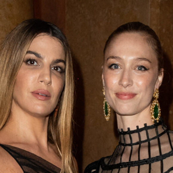 Bianca Brandolini d'Adda;Beatrice Casiraghi - Les célébrités à la soirée de gala "Dior et Venetian Heritage" à l'opéra La Fenice à Venise, dans le cadre de l'ouverture de la 59 ème Biennale d'art contemporain, le 23 avril 2022.  59Th Biennale Of Venice - Dior & Venetian Heritage Opera Ball in Venice. April 23rd, 2022. 