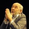 Gérard Jugnot se dévoile sur la scène du Petit Théâtre à Paris le 20 janvier 2010 dans la pièce Le Paquet de Philippe Claudel