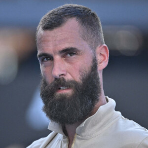 Benoît Paire face à Grigor Dimitrov lors de l'Open d'Australie. Melbourne.