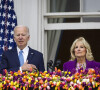 Joe Biden et sa femme Jill Biden - Le président des États-Unis Joe Biden et la première dame Jill Biden, participent à la fête de Pâques de la Maison Blanche à Washington le 18 avril 2022