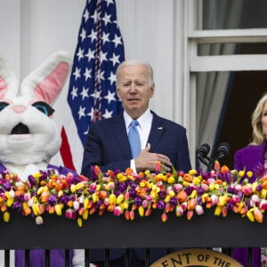 Joe Biden et sa femme Jill Biden - Le président des États-Unis Joe Biden et la première dame Jill Biden, participent à la fête de Pâques de la Maison Blanche à Washington le 18 avril 2022