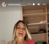 Carla Moreau s'explique sur sa poitrine qui fait parler - Instagram