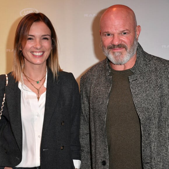 Isabelle Ithurburu et Philippe Etchebest lors de la soirée de lancement du nouveau Range Rover au Pavillon Vendôme à Paris le 4 novembre 2021. © Veeren / Bestimage 