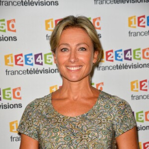 Anne-Sophie Lapix - Photocall de la présentation de la nouvelle dynamique 2017-2018 de France Télévisions. Paris, le 5 juillet 2017. © Guirec Coadic/Bestimage