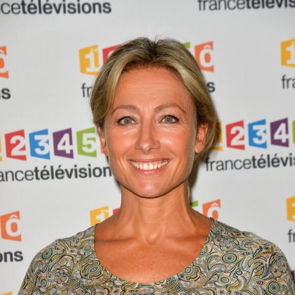 Anne-Sophie Lapix - Photocall de la présentation de la nouvelle dynamique 2017-2018 de France Télévisions. Paris, le 5 juillet 2017. © Guirec Coadic/Bestimage