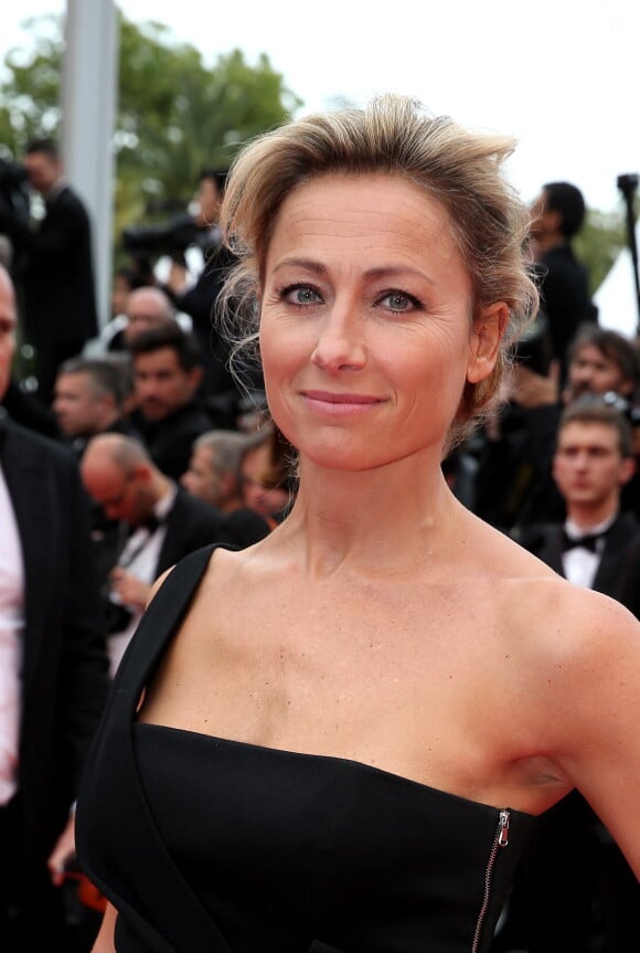 Anne-Sophie Lapix - Montée des marches du film "Ma Loute" lors du 69ème Festival International du Film de Cannes. © Borde-Jacovides-Moreau/Bestimage