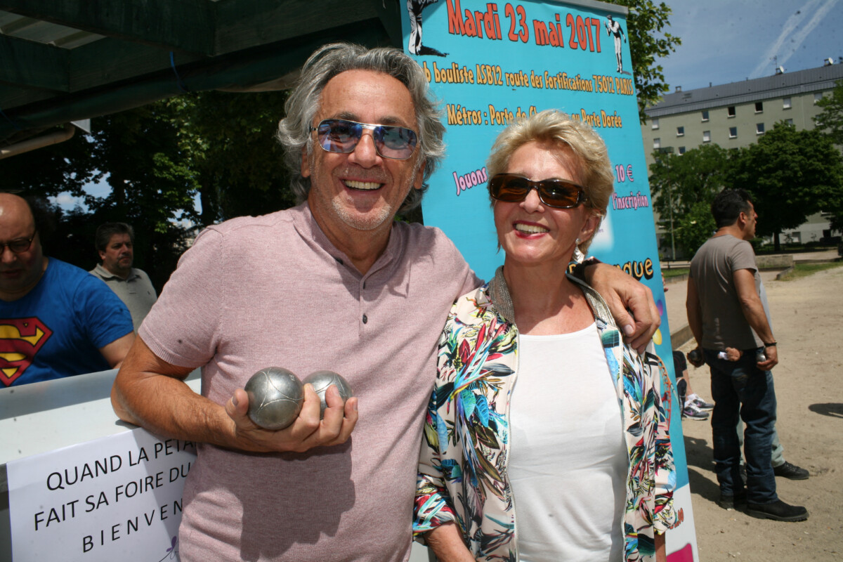 Photo : Jean-Pierre Savelli et Pierrette Brès - Quand la pétanque fait