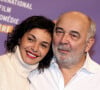 Gerard Jugnot et Saida Jawad lors du 17e Festival international du film de comedie de l'Alpe d'Huez, le 17 janvier 2014.