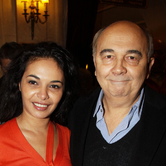 Gérard Jugnot et Saida Jawad à la générale de Quadrille, au théâtre Edouard VII à Paris, en 2011