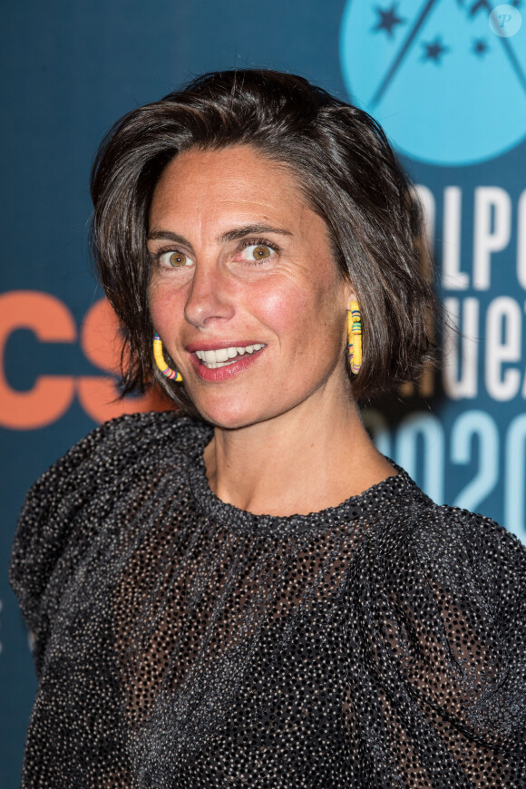 Alessandra Sublet en photocall lors du festival international du film de comédie de l'Alpe d'Huez. © Cyril Moreau/Bestimage