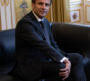 Le président français Emmanuel Macron reçoit Narendra Modi, Premier ministre de la République de l'Inde, pour un entretien au palais de l'Elysée, Paris le 4 mai 2022