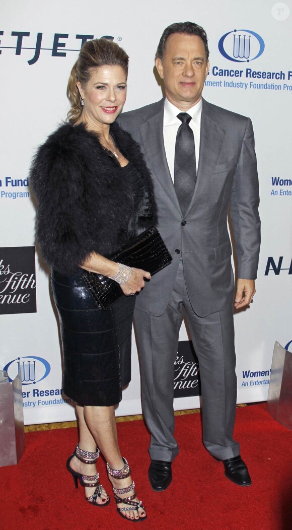 Rita Wilson et Tom Hanks lors de la 15ème soirée annuelle des Saks Fifth Avenue's Unforgettable Evening, à Beverly Hills le 27 janvier 2010