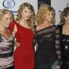 Christina Applegate, Taylor Swift, Faith Hill et Rita Wilson lors de la 15ème soirée annuelle des Saks Fifth Avenue's Unforgettable Evening, à Beverly Hills le 27 janvier 2010