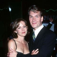 Patrick Swayze et Jennifer Grey pour les 10 ans de "Dirty Dancing" en août 1997