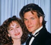 Patrick Swayze et Jennifer Grey aux Oscars  pour "Dirty Dancing"