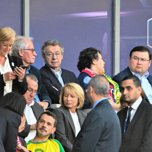 Michel Denisot - People lors de la finale de la Coupe de France de football entre le FC Nantes et l'OGC Nice (1-0) au stade de France, Saint-Denis le 7 mai 2022. © Lionel Urman / Bestimage