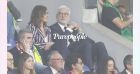 Pascal Praud et Catherine, en couple, près de Lilian Thuram amoureux devant son fils au Stade de France