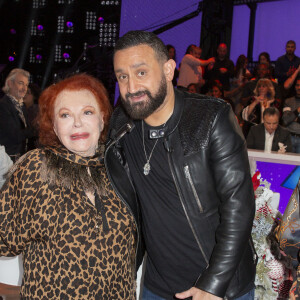 Exclusif - Régine et Cyril Hanouna - Emission TPMP (Touche pas à mon poste !) à Boulogne-Billancourt le 18 décembre 2019. © Jack Tribeca/Bestimage 