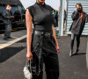 Exclusif - Aya Nakamura - Arrivées au défilé Balenciaga Automne/Hiver 2022/2023 lors de la Fashion Week de Paris au Bourget à Paris, France, le 6 mars 2022. © Da Silva-Perusseau/Bestimage 