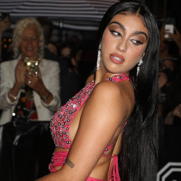 Lourdes Leon à la sortie du "Mark Hotel" pour se rendre à la soirée du MET Gala (MET Ball) à New York.