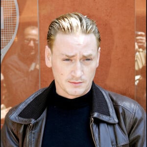 Benoît Magimel à Roland Garros en 2006