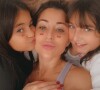 Magali Berdah avec ses filles Victoria et Shelly