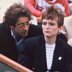 Archives : Vincent Lindon et Claude Chirac à Roland-Garros.