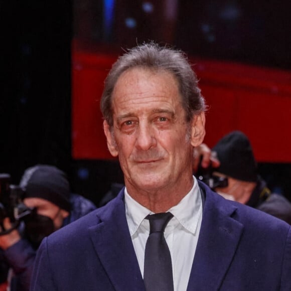 Vincent Lindon - Red Carpet de la première du film "Avec amour et acharnement" lors de la 72ème édition du festival international du film de Berlin le 12 février 2022. 