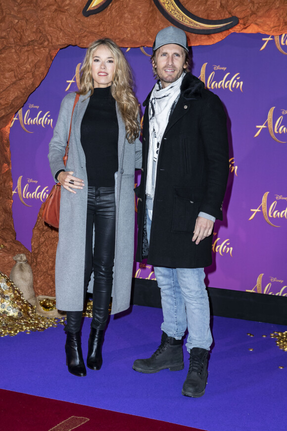 Elodie Fontan et son compagnon Philippe Lacheau - Avant-première Parisienne du film "Aladdin" au Grand Rex à Paris le 8 mai 2019. © Olivier Borde/Bestimage 